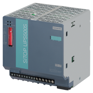 Uninterruptible power supply SITOP UPS500S 5 kW, 24 V DC/15 A with USB, 6EP1933-2EC51-8AA0, Siemens main