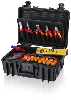 Instrumentu koferis "Robust23 Start" Electro, 00 21 34 HL S2 Knipex main