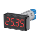 Three-color Universal Display Input: 0(2)-10V, (0)4-20 mA, RTD, TC Output: 1x Transistor, LED: RED, YELLOW  /  GREEN change color. Panel mountable, , Standard size -22,5mm, IP65, ITP17, Akytec alt_view_3