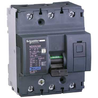 Автоматический выключатель Acti9 NG125LMA MCB 3P 40A, Schneider Electric, 18885 main