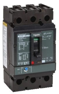 PowerPacT multistandard - J-Frame - 200 A - 65 KA - Therm-Mag trip unit main