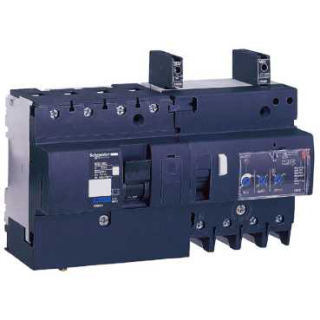 Add-on residual current device, Acti9 Vigi NG125, 4P, 63A, A type, instant./select./delay., 300...3000mA, 230...415VAC