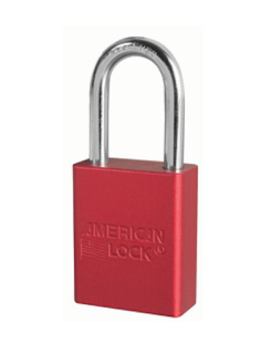 A1166MKRED | Anodized Aluminium Padlocks - Master Keyed (Master Key to order separately) - 6 Pin locking mechanism main