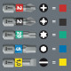 3867/1 TS TORX® Насадки, нержавеющая сталь, TX 8 x 25 мм, 05071030001 Wera alt_view_5