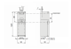 Safety switch, plastmasas XCSPA, 1 NC + 1 NC, slow break, 1 entry tapped M16, XCSPA792 alt_view_3
