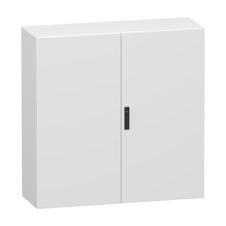 Dubultās vienkāršās tērauda durvis, PanelSet CRN, bez montāžas plāksnes, 1200x1200x400mm, IP55, IK10, RAL7035 main