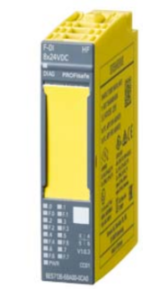 SIMATIC ET 200SP F-DI 8x24VDC HF, 6ES7136-6BA00-0CA0, Siemens main