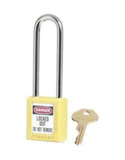 410MKLTYLW | Zenex Padlock - Keyed different and Master Keyed (Master Key to order separately) - Key retaining main