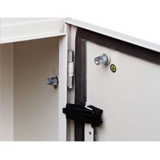 Door retainer system for PanelSeT S3D encl., Cannot be mounted on encl. H>400 main