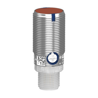 Фотоэлектрический датчик, Cylindrical, Metal, Thru-beam, Receiver, Smax 30m, IO-Link, Connector M12, XUB2BPYNM12R