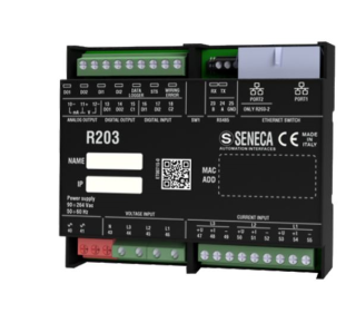 R203-2-L-P Profinet energy power meter with universal input, 230 VAC power supply main