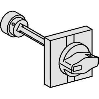 Extended rotary handle, for TransferPacT FXM, control accessory, padlock in OFF main