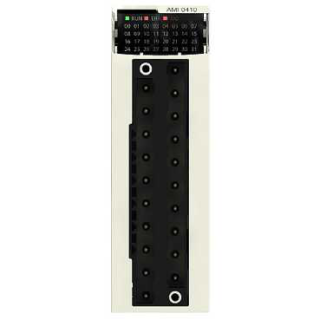 Analog isolated high level input module, Modicon X80, 4 inputs, 0 to 20mA, 4 to 20mA, 10V positive or negative main