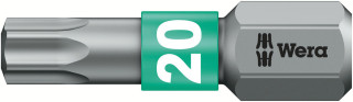 867/1 BTZ TORX® Насадки, TX 20 x 25 мм, 05066124001 Wera main