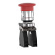 Complete emergency stop push button, Harmony XB4   ATEX D, Explosive atmosphere, turn to release main