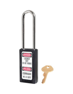 411KALTBLK | Zenex padlock - Keyed Alike - Key retaining main
