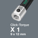 Click-Torque X 1 torque wrench for insert tools, 2.5-25 Nm, 9x12 x 2.5-25 Nm, 05075651001 Wera alt_view_2