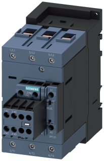 Contactor, AC-3e, 110 A/55 kW/400 V, 3-pole, 230 V AC/50 Hz, 2 NO+2 NC, screw..., 3RT2047-1AP04, Siemens main