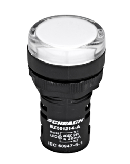 LED lamp white, 24 VAC/DC, 22mm, BZ501214A Schrack Technik main