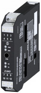 3-CH analog output module / RS485 ModBUS RTU, Z-3AO Seneca main