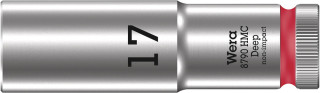 8790 HMC Deep socket with 1/2" drive, 17 x 83 mm, 05004557001 Wera main