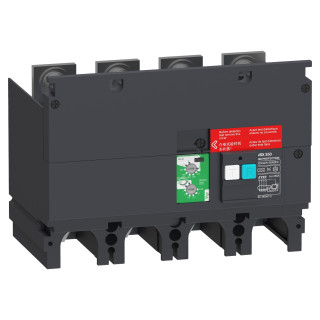 Earth-leakage add-on protection module VigiPacT, ComPacT NSX 250, 200VAC to 440VAC, 30mA to 30A, 4 poles main