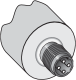 Inductive proximity sensor IME18-12NPSZC0SS33 DC10-30V, PNP, NO, Sn=12mm, ar konekt.M12, non flush, korpus 69 mm, 1114517 Sick alt_view_4