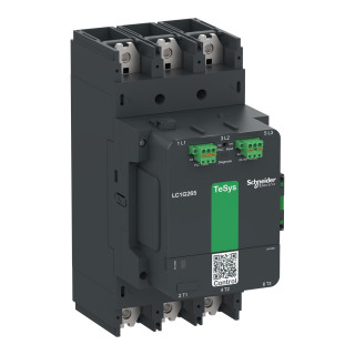 High power contactor, TeSys Giga, 3 pole (3NO), AC-3 <=440V 500A, advanced version, 200…500V wide band AC/DC coil