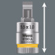 8700 A FL Slotted screws Zyklop bit socket, 1/4" drive, 1 x 5.5 x 28 mm, 05003321001 Wera alt_view_2