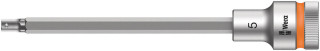 8740 C HF Zyklop bit socket with 1/2" drive with holding function, 5 x 140 mm, 05003841001 Wera main