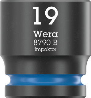 8790 B Impaktor socket with 3/8" drive, 19 x 30 mm, 05005510001 Wera main