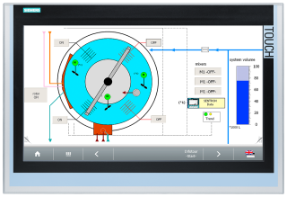 SIPLUS HMI TP2200 Comfort With conformal coating based on 6AV2124-0XC02-0AX1, 6AG1124-0XC02-4AX1, Siemens main