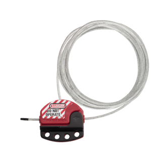 S806CBL49 | Adjustable Cable Lockout - Length 1470 cm - 4 mm cable diameter main
