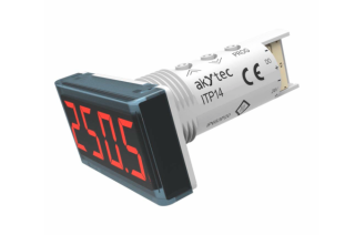 Universālais indikators 4 cipari, sarkani, 14mm, 4…20 mA, 0…10V, 10…30VDC, ITP14 AkYtec main