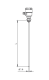 HTS-425-5 MicroTREK līmeņa sensors 2,5m; 4-20mA + HART; d=14mm; G1 1/2 savienojums. HTS4254 Nivelco alt_view_2