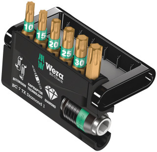 Bit-Check 7 TX Diamond 1, 7 pieces, 05057415001 Wera main