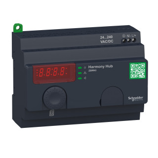 Wireless access point, Harmony XB5R, 4 displays, 5 LEDs, interface to PLC, 2 RJ45 24...240V AC DC