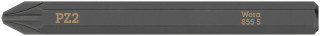 855 S Pozidriv bits for impact screwdrivers, PZ 2 x 70 mm, 05018164001 Wera main