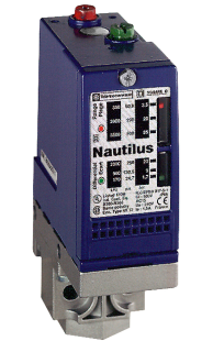 Pressure switch XMLB - 300 bar - adjustable scale 2 thresholds - 1 C/O, XMLB300D2S12EX