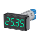 Three-color Universal Display Input: 0(2)-10V, (0)4-20 mA, RTD, TC Output: 1x Transistor, LED: RED, YELLOW  /  GREEN change color. Panel mountable, , Standard size -22,5mm, IP65, ITP17, Akytec alt_view_2