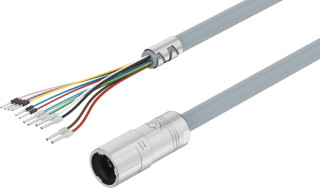 Motor cable NEBM-M17G12-EH-2.5-Q7N-LE12, 8195458 Festo main