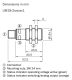 UM18-218161101 ultrask.sens., DC 10 V ... 30 V, 1 x PNP (200 mA), 120 mm ... 1,000 mm, 1,300 mm, M12, 4-pin, 6048420 Sick alt_view_2