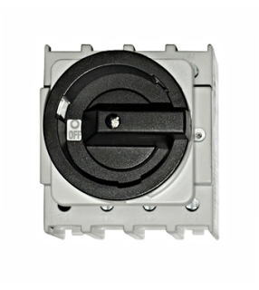 Main Switch 3-pole, 4 hole mounting, 125A, 45kW main