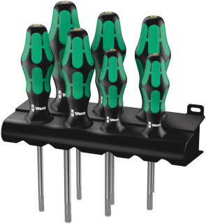 367/7 TORX® HF Kraftform Plus Набор отверток с фиксирующей функцией + подставка, 7 предметов, 05223161001 Wera main
