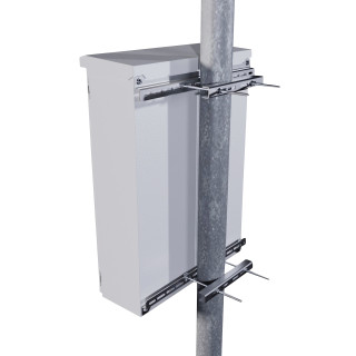 WSA Pole attachment for enclosure W=600mm, WSAPCL600- Schrack Technik main