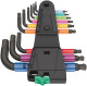 950/9 Hex-Plus Multicolour 2 Набор Г-образных ключей, метрических, BlackLaser, 9 предметов, 05133164001 Wera alt_view_2