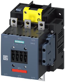 Contactor, AC-3e, 115 A/55 kW/400 V, 3-pole, 96-127 V AC/DC, F-PLC-IN, 2 NO+2..., 3RT1054-6SF36-3PA0, Siemens main