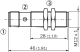 MM12-60ANS-ZCK Magnētiskais sensors M12, Sn = 60mm, NPN, NO, konektors M12, 4-pin, U=10..30 VDC 1040071 Sick alt_view_2