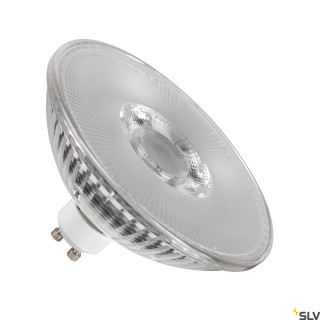QPAR111 GU10, LED lamp transparent 8W 2,7K CRI90 38°