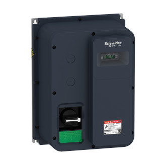 Frekvenču pārveidotājs  Altivar Machine ATV320, 0,55 kW, 200 līdz 240 V, 1 fāze, slēgta, IP65 main